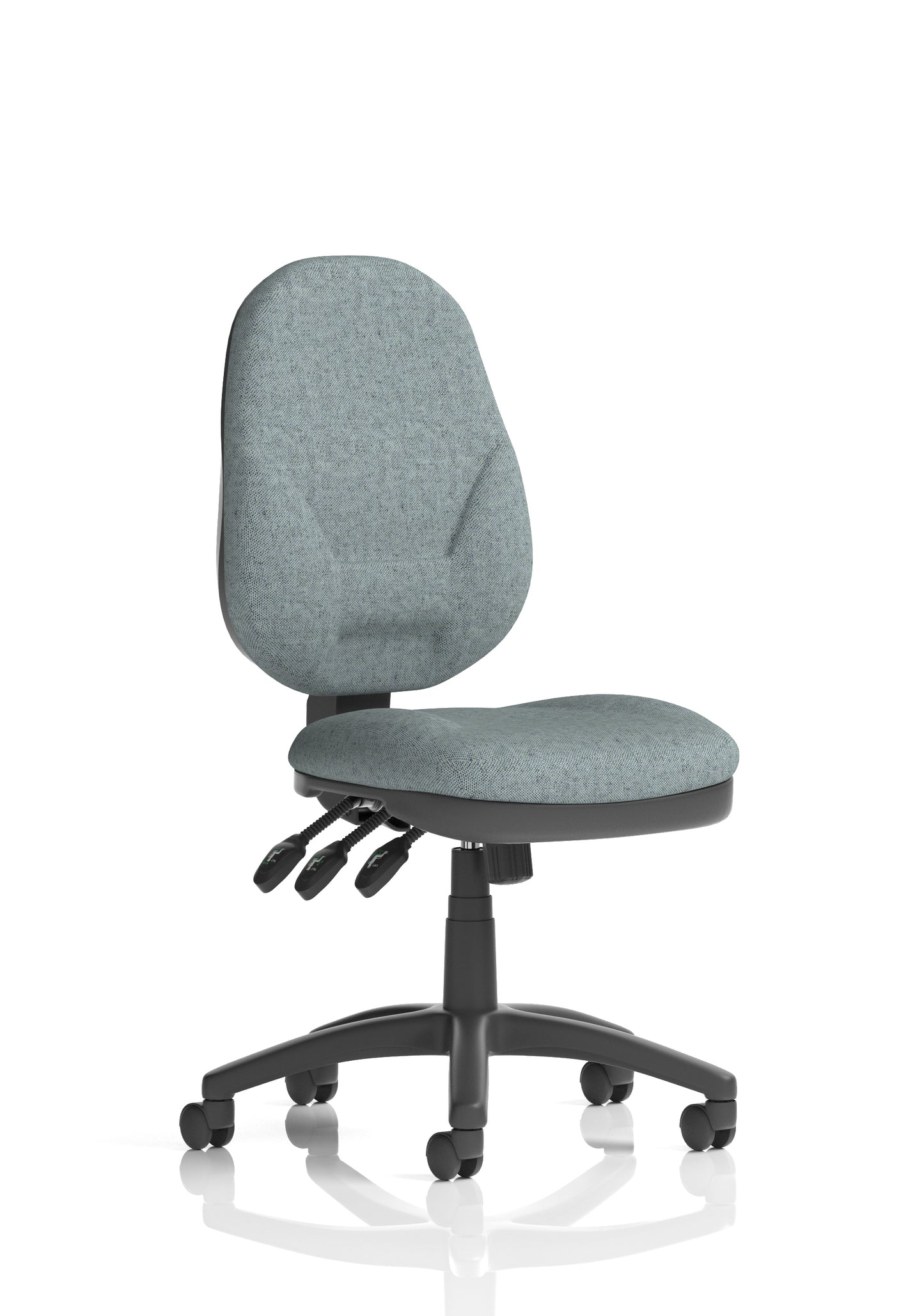 Eclipse Plus XL High Back Fabric Task Operator Office Chair - Multiple Arm Options - Available in 20 Colour Choices