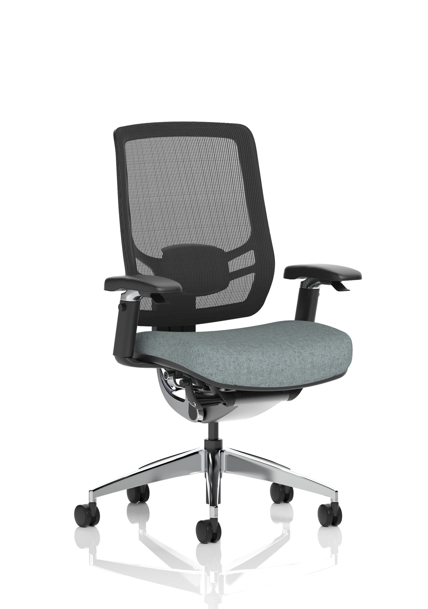 Ergo Click High Back Ergonomic Posture Office Chair with Height Adjustable Arms & Headrest - Available in 20 Colour Choices