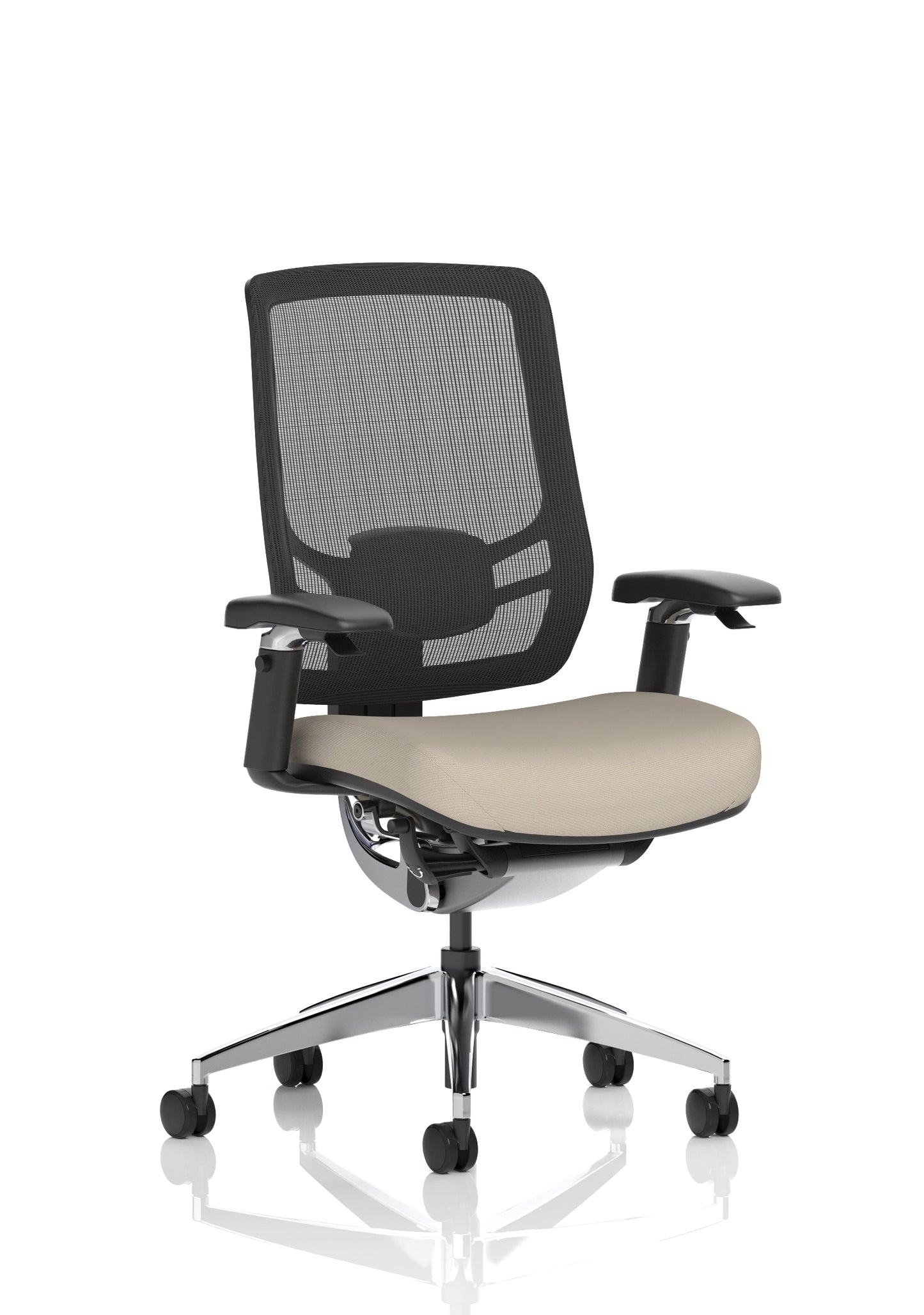 Ergo Click High Back Ergonomic Posture Office Chair with Height Adjustable Arms & Headrest - Available in 20 Colour Choices