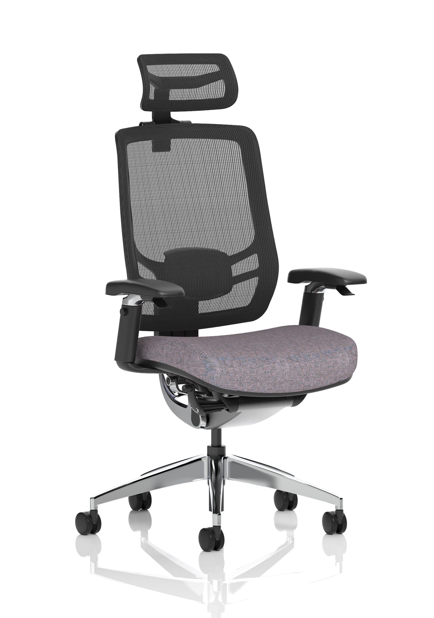 Ergo Click High Back Ergonomic Posture Office Chair with Height Adjustable Arms & Headrest - Available in 20 Colour Choices