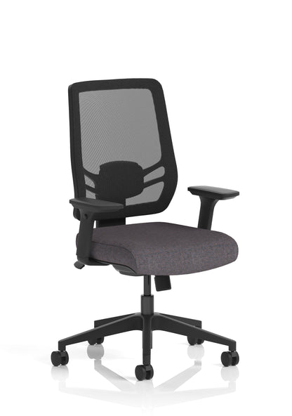 Ergo Twist High Mesh Back Ergonomic Task Operator Office Chair with Height Adjustable Arms - Headrest Options - Available in 20 Colours