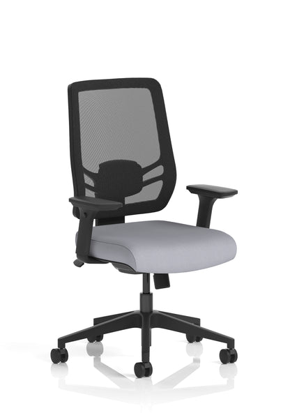 Ergo Twist High Mesh Back Ergonomic Task Operator Office Chair with Height Adjustable Arms - Headrest Options - Available in 20 Colours