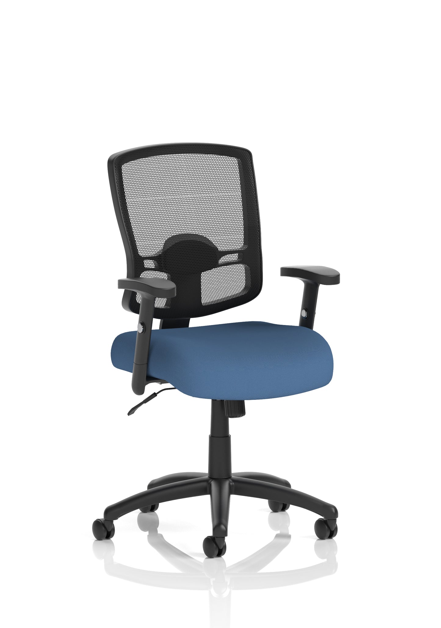 Portland Medium Mesh Back Task Operator Office Chair with Arms - Multiple Colour Options