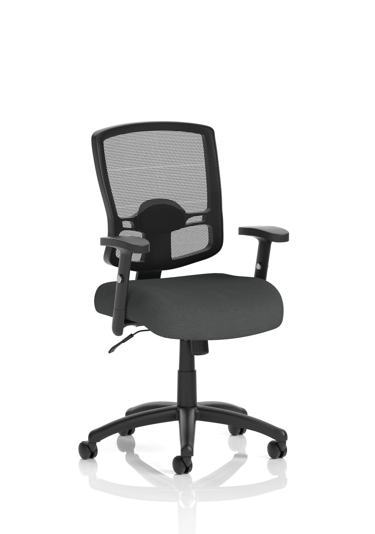 Portland Medium Mesh Back Task Operator Office Chair with Arms - Multiple Colour Options