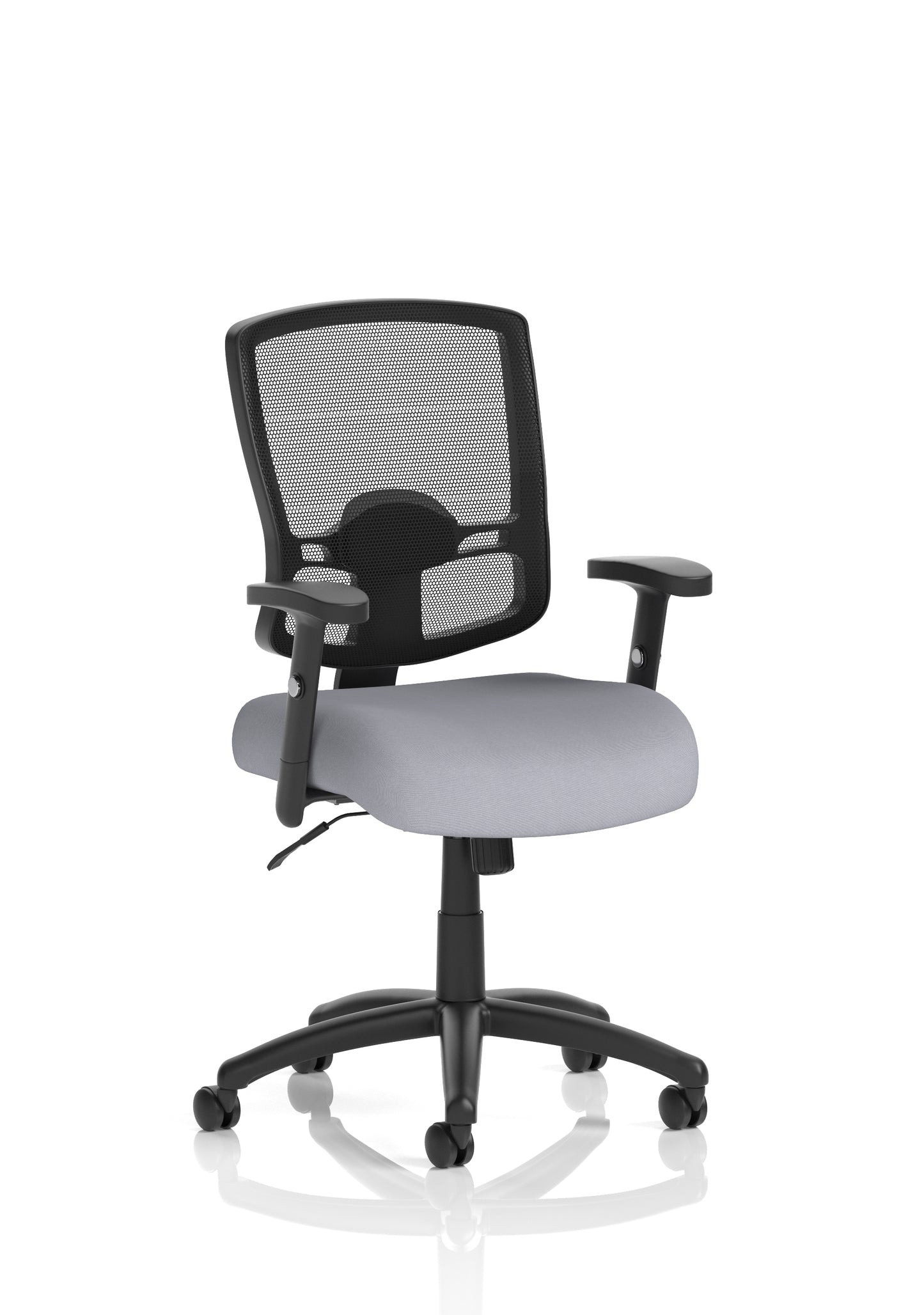 Portland Medium Mesh Back Task Operator Office Chair with Arms - Multiple Colour Options