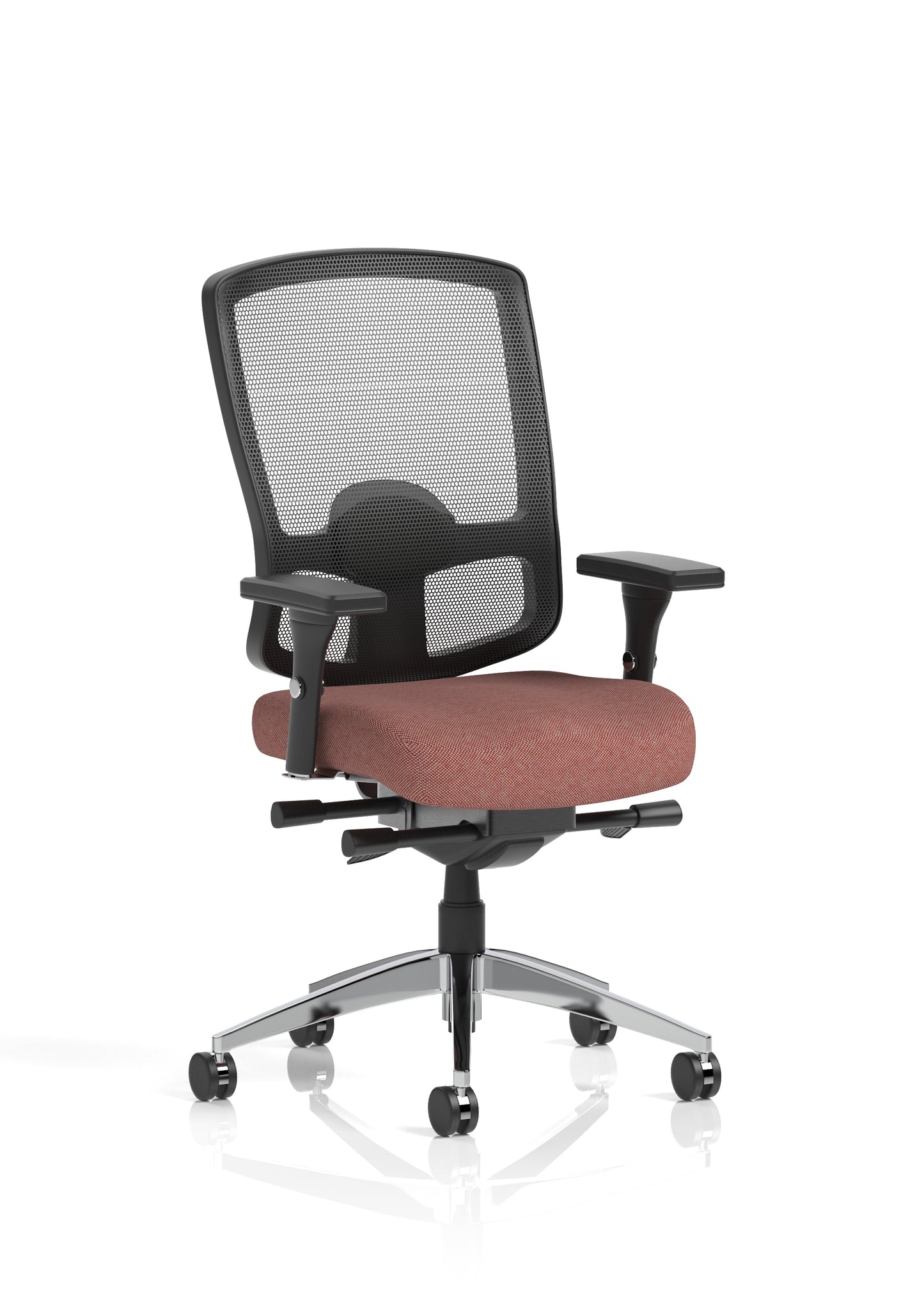 Regent High Mesh Back Ergonomic Task Operator Office Chair with Height Adjustable Arms - Available in 20 Colour Choices