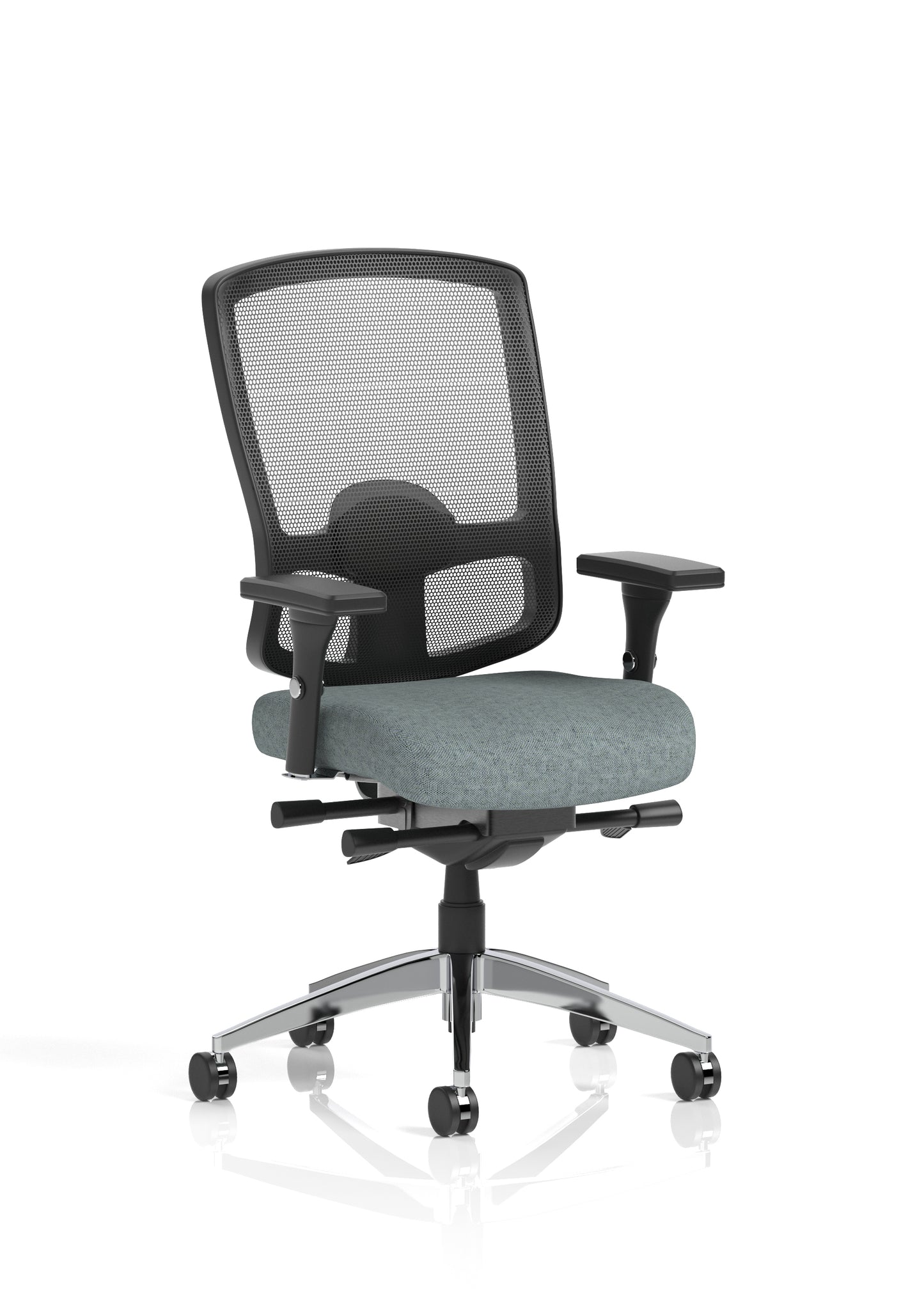 Regent High Mesh Back Ergonomic Task Operator Office Chair with Height Adjustable Arms - Available in 20 Colour Choices