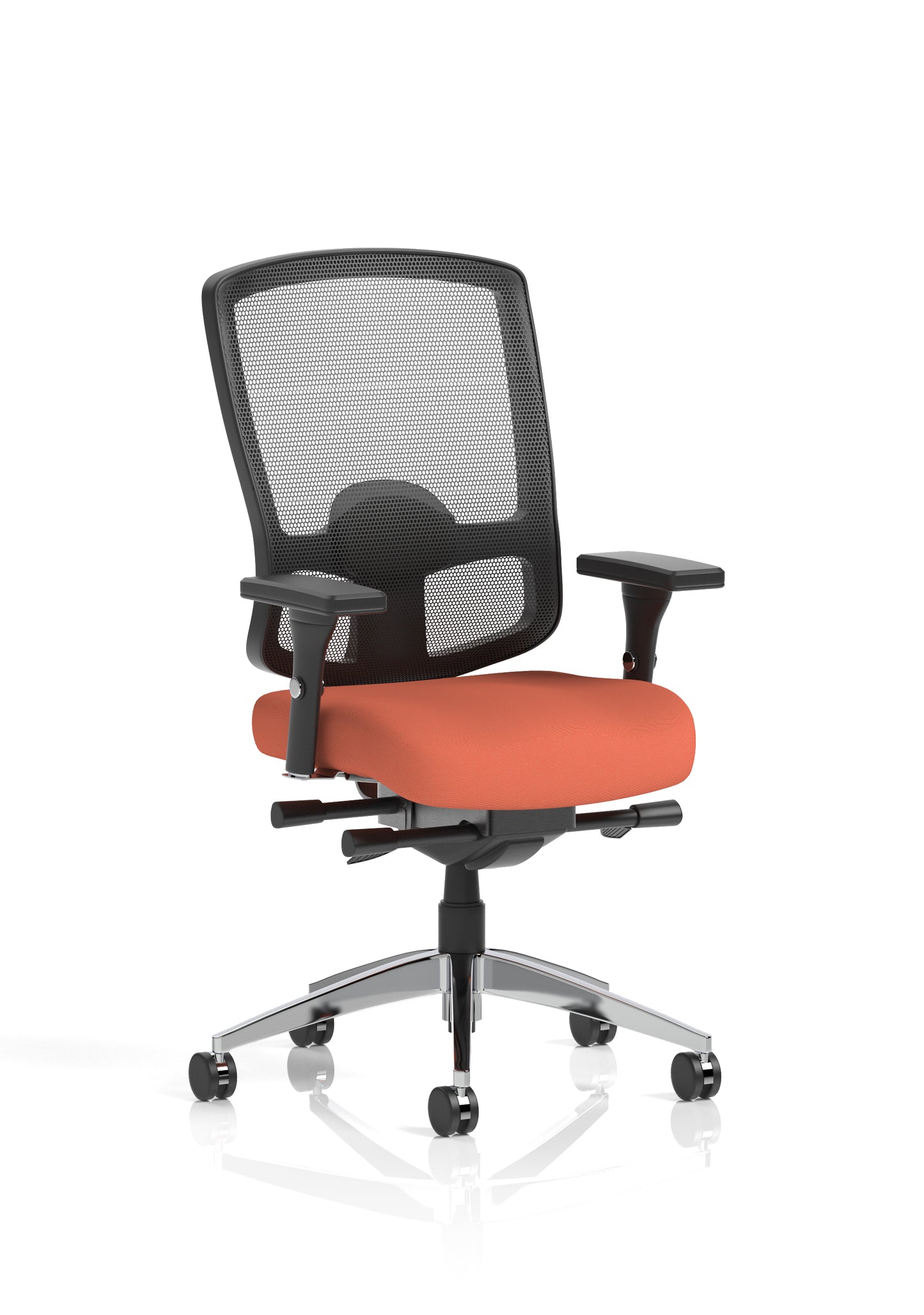 Regent High Mesh Back Ergonomic Task Operator Office Chair with Height Adjustable Arms - Available in 20 Colour Choices