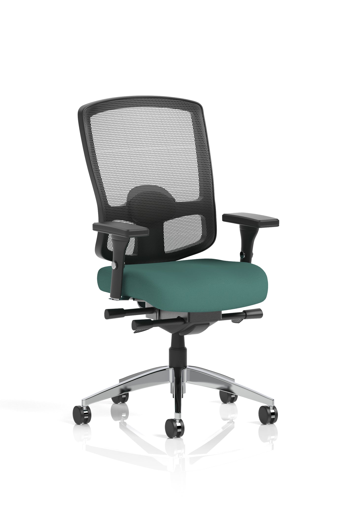 Regent High Mesh Back Ergonomic Task Operator Office Chair with Height Adjustable Arms - Available in 20 Colour Choices