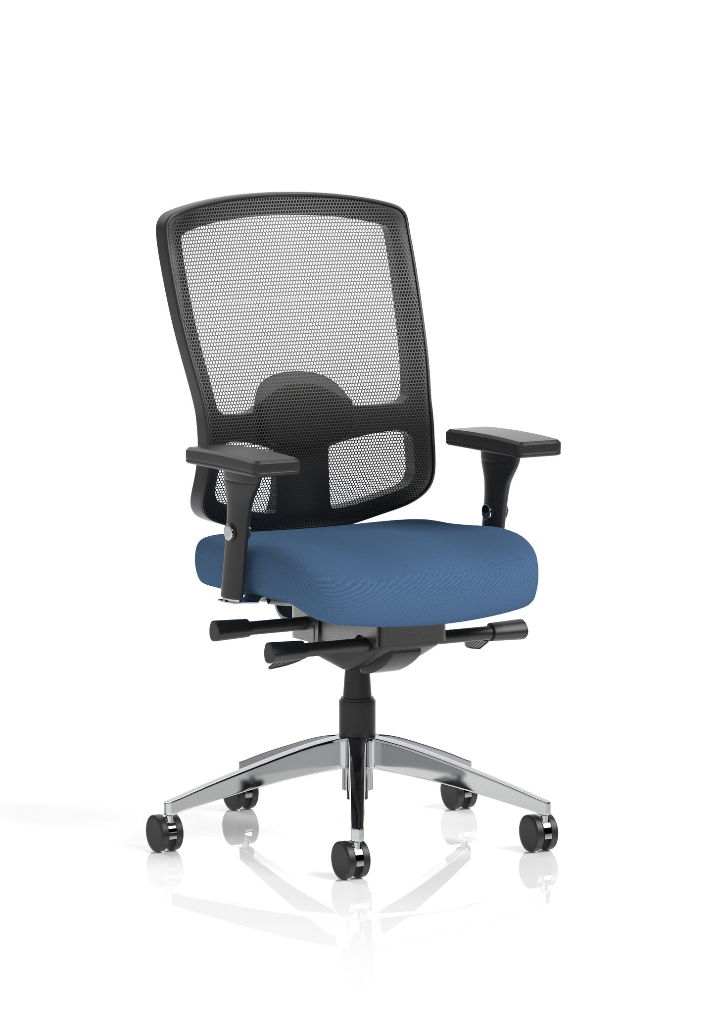 Regent High Mesh Back Ergonomic Task Operator Office Chair with Height Adjustable Arms - Available in 20 Colour Choices