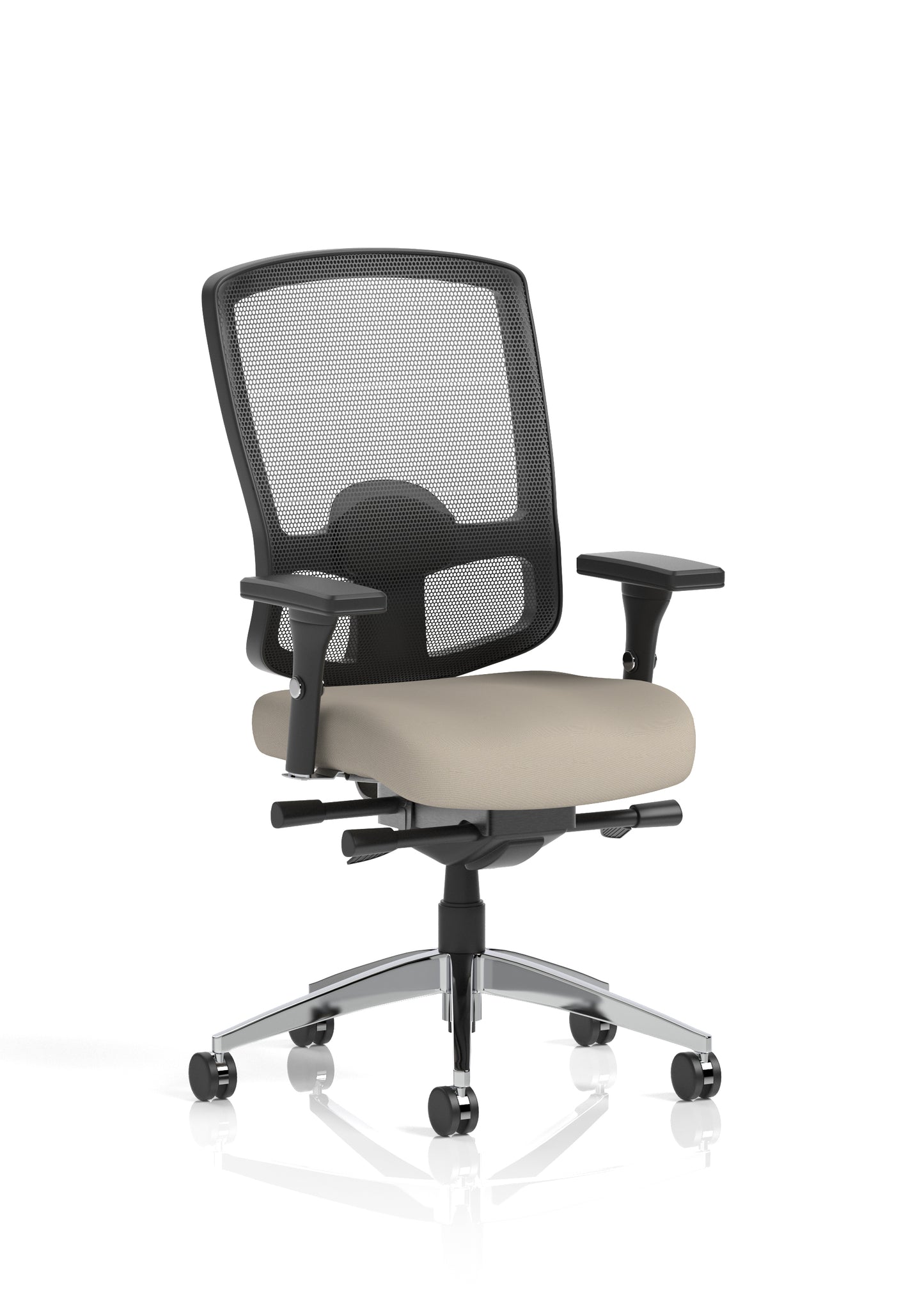 Regent High Mesh Back Ergonomic Task Operator Office Chair with Height Adjustable Arms - Available in 20 Colour Choices