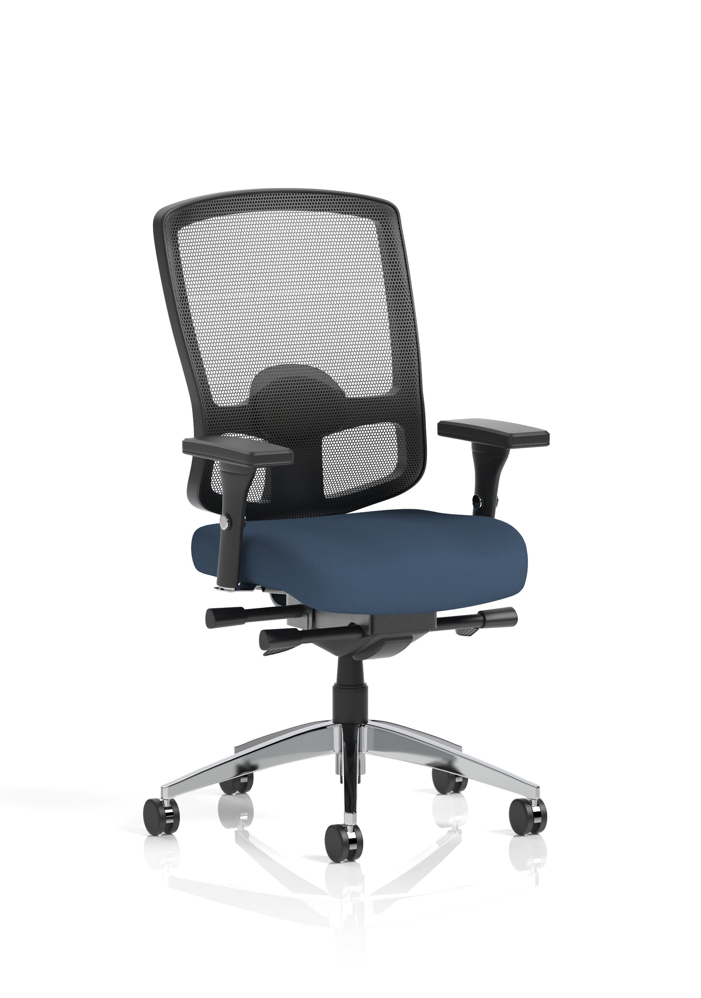 Regent High Mesh Back Ergonomic Task Operator Office Chair with Height Adjustable Arms - Available in 20 Colour Choices