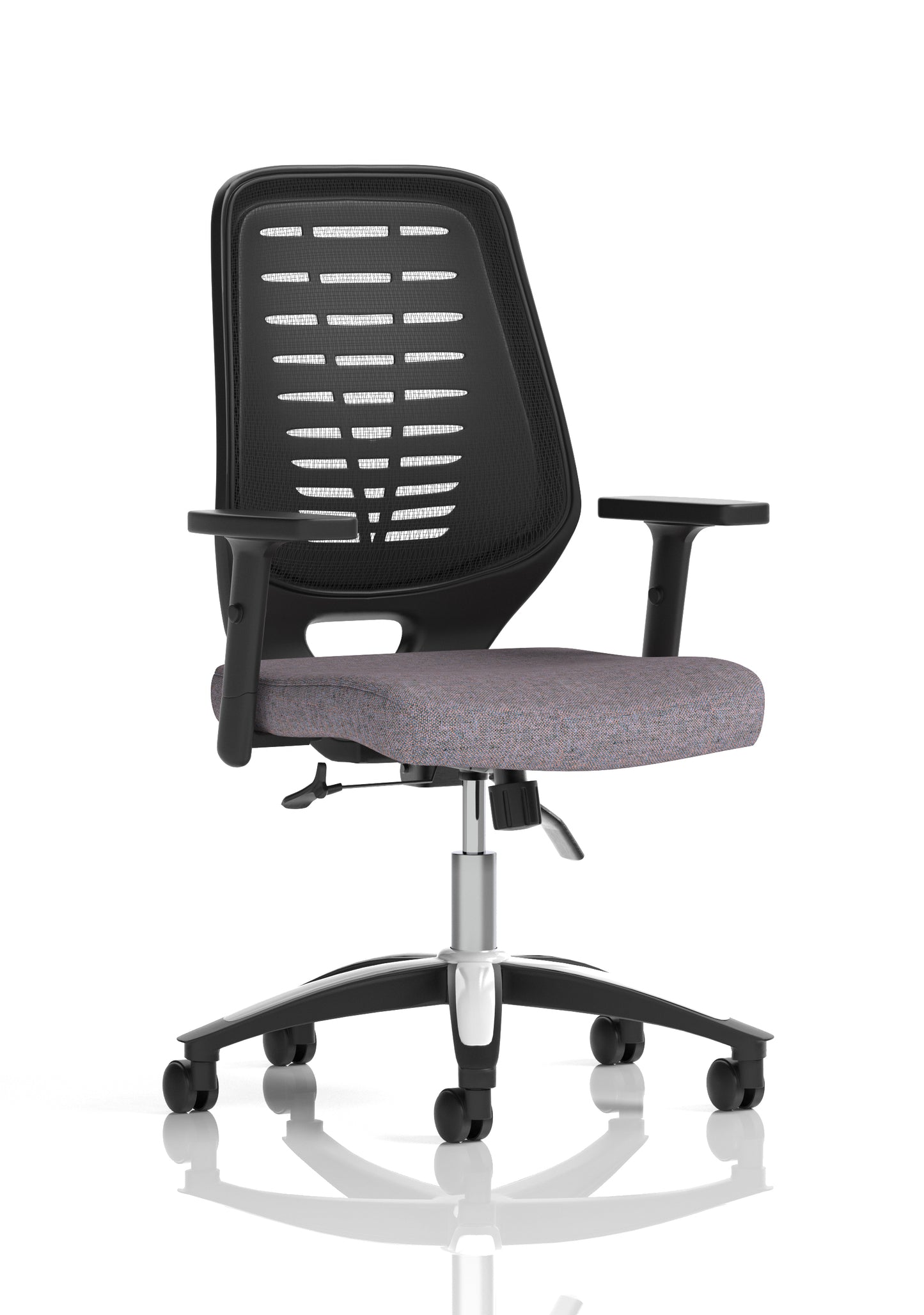 Relay Medium Mesh Back Task Operator Office Chair with Folding or Height Adjustable Arms - Available in 20 Colour Choices