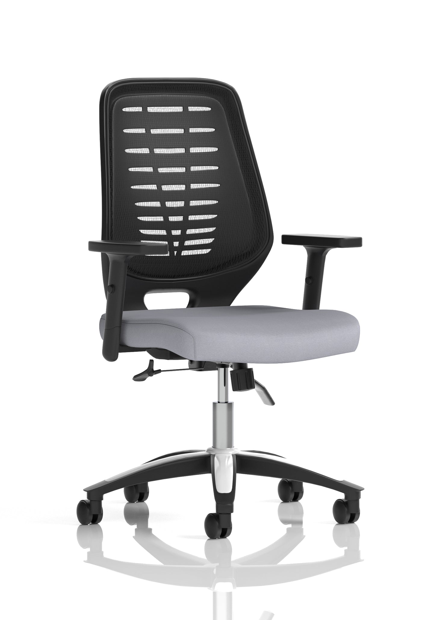 Relay Medium Mesh Back Task Operator Office Chair with Folding or Height Adjustable Arms - Available in 20 Colour Choices