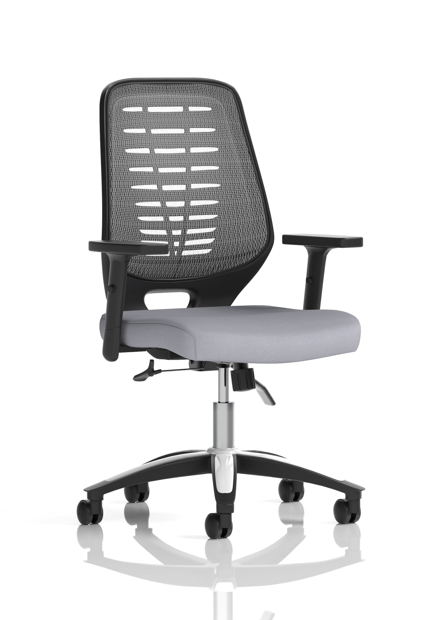 Relay Medium Mesh Back Task Operator Office Chair with Folding or Height Adjustable Arms - Available in 20 Colour Choices