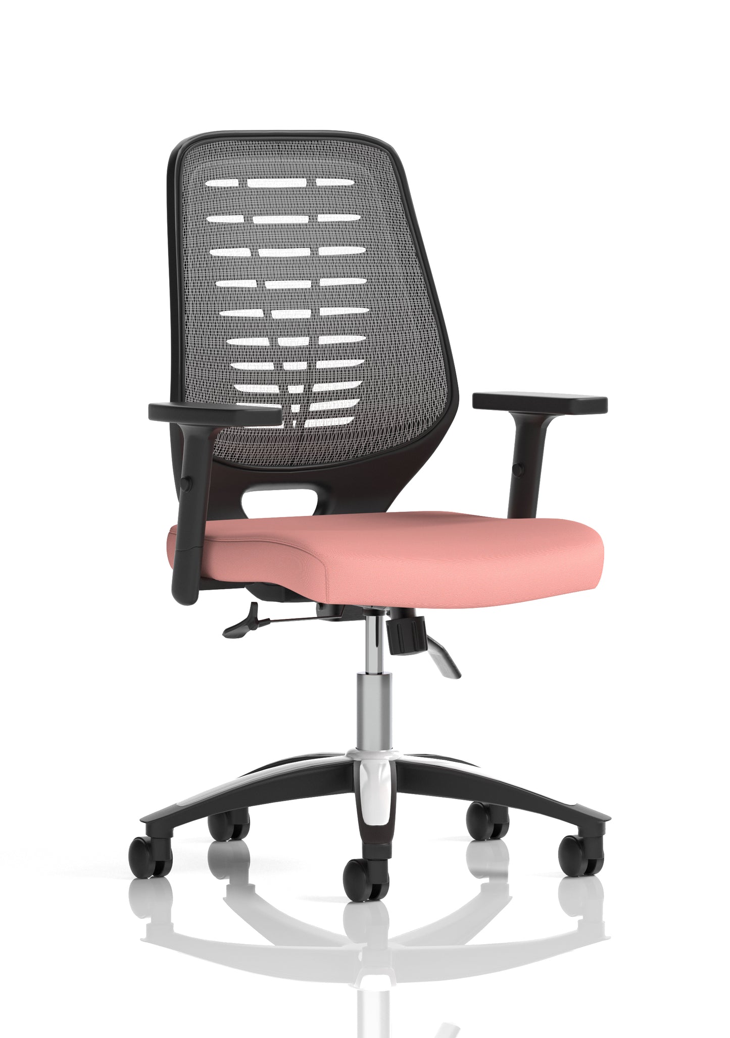 Relay Medium Mesh Back Task Operator Office Chair with Folding or Height Adjustable Arms - Available in 20 Colour Choices