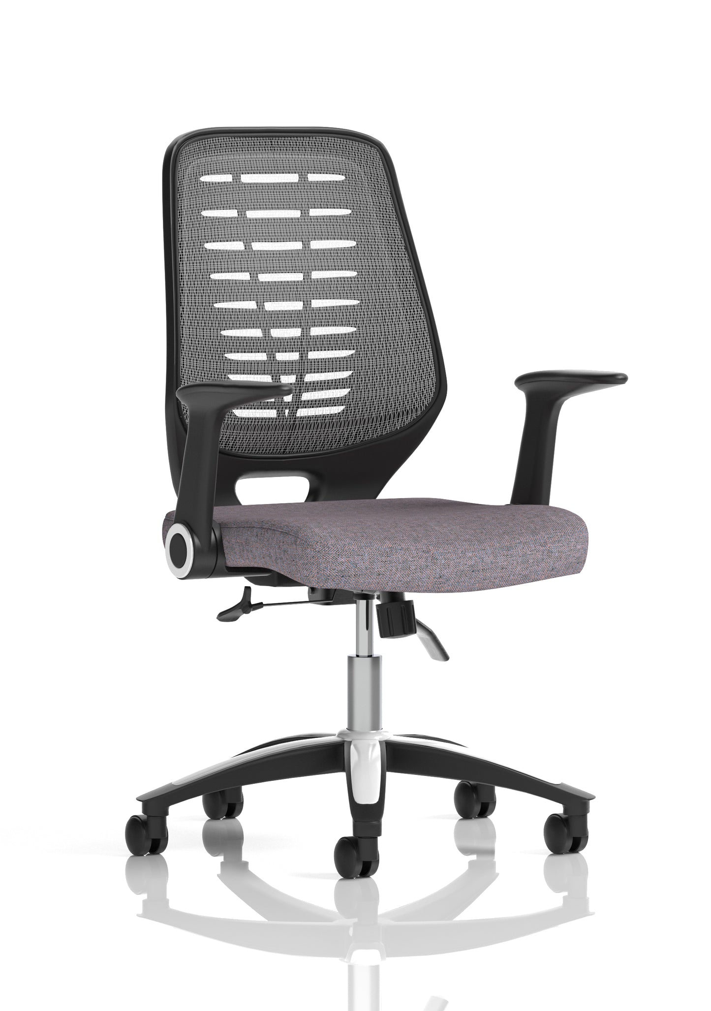 Relay Medium Mesh Back Task Operator Office Chair with Folding or Height Adjustable Arms - Available in 20 Colour Choices