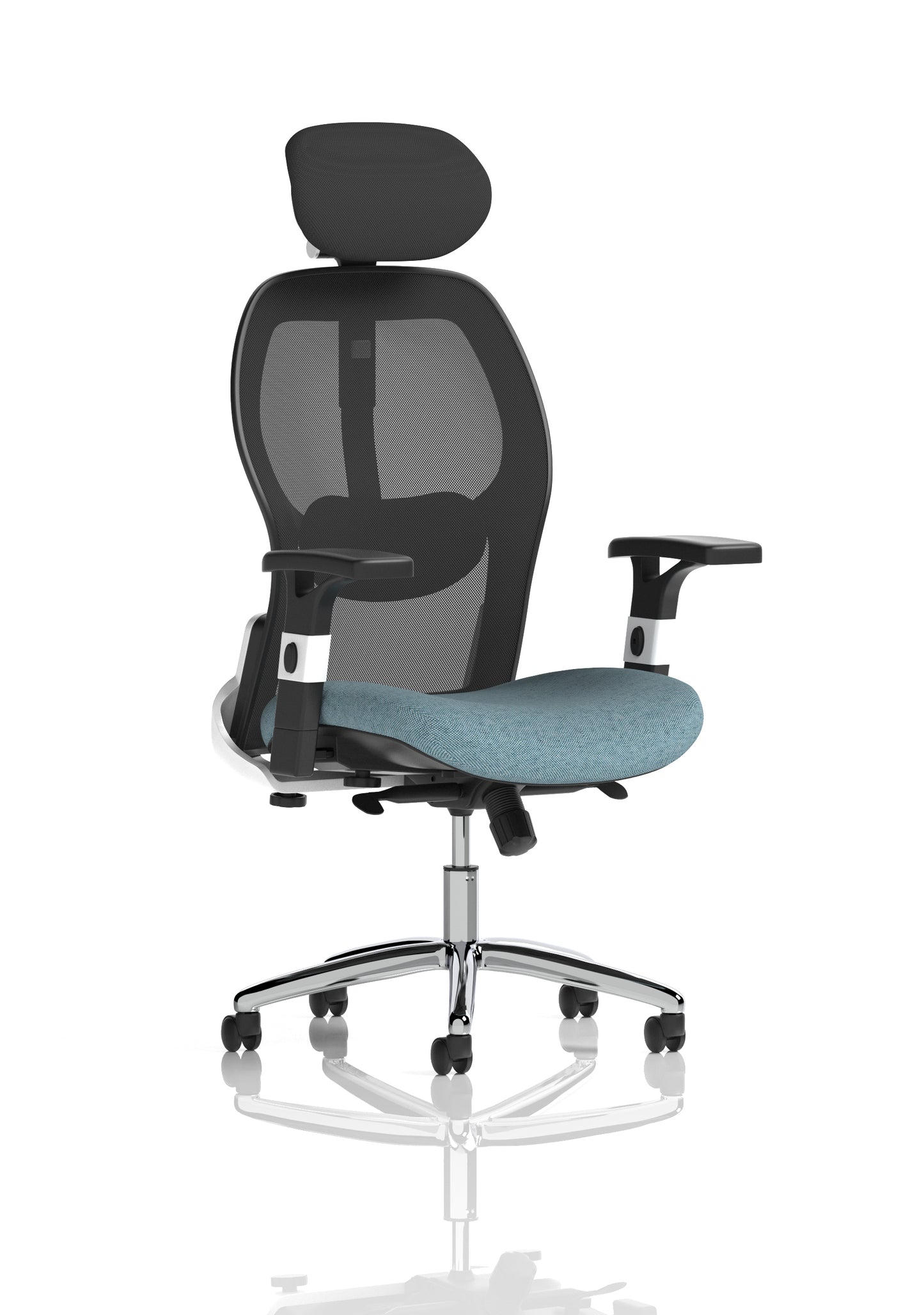 Sanderson II High Mesh Back Executive Office Chair with Height Adjustable Arms