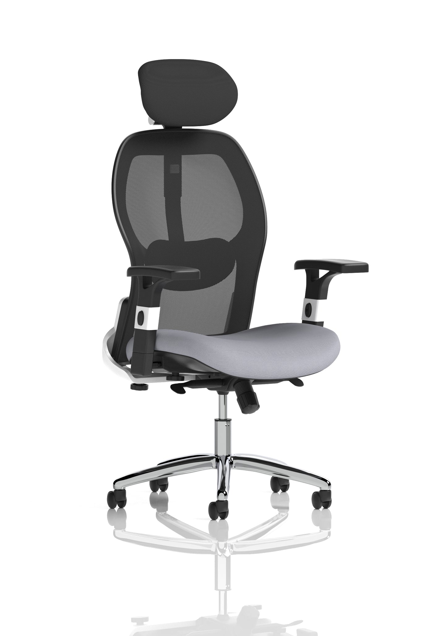 Sanderson II High Mesh Back Executive Office Chair with Height Adjustable Arms