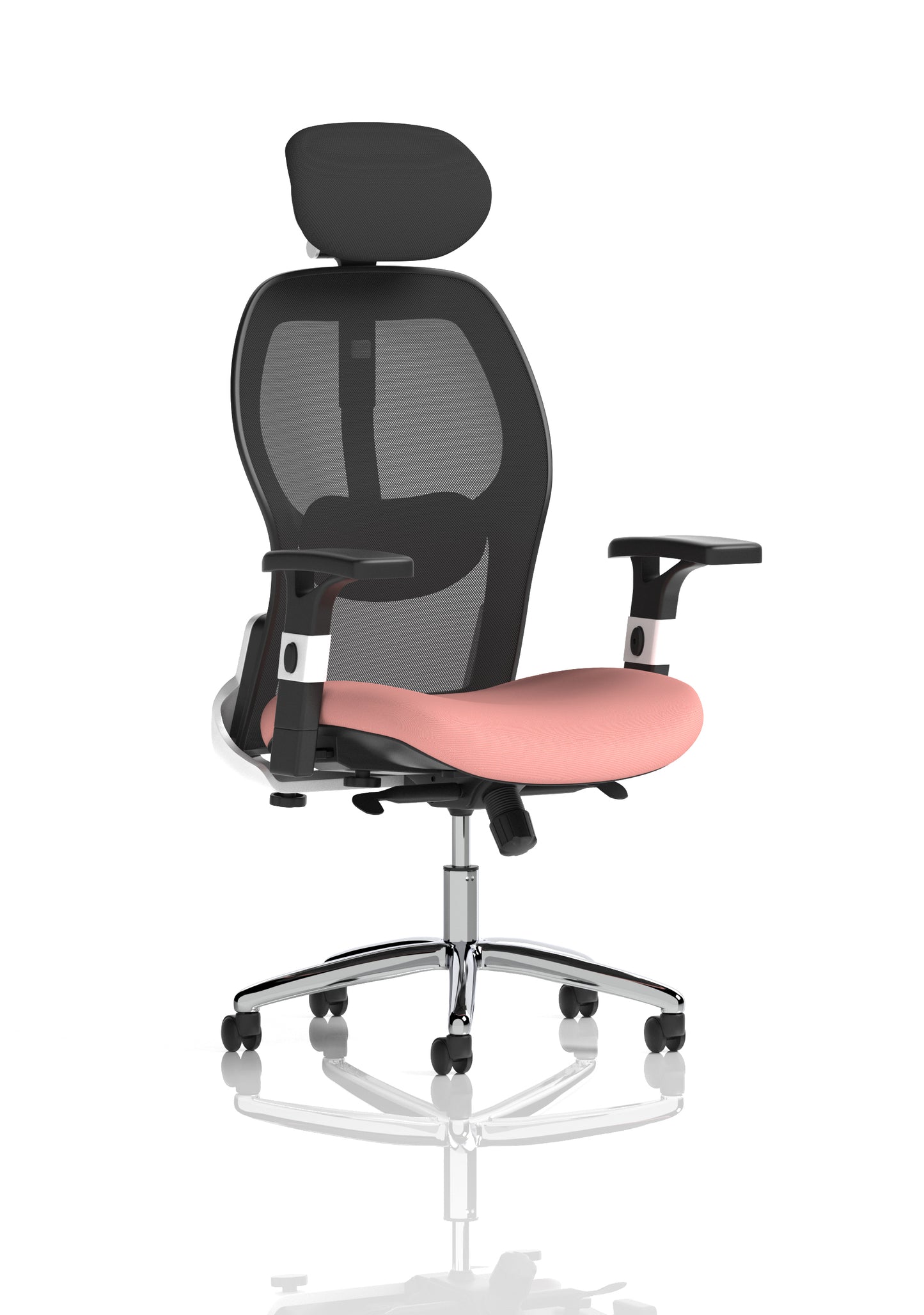 Sanderson II High Mesh Back Executive Office Chair with Height Adjustable Arms