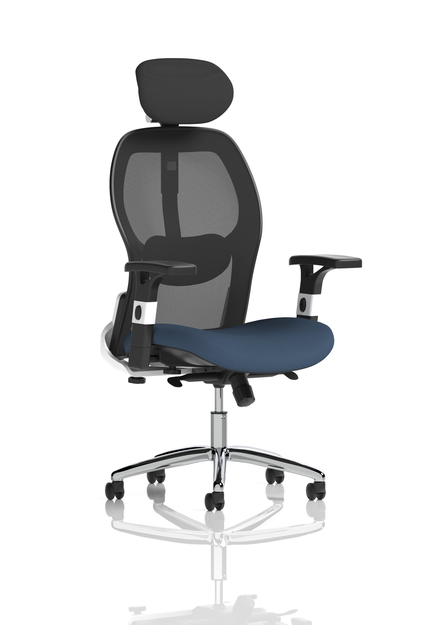 Sanderson II High Mesh Back Executive Office Chair with Height Adjustable Arms