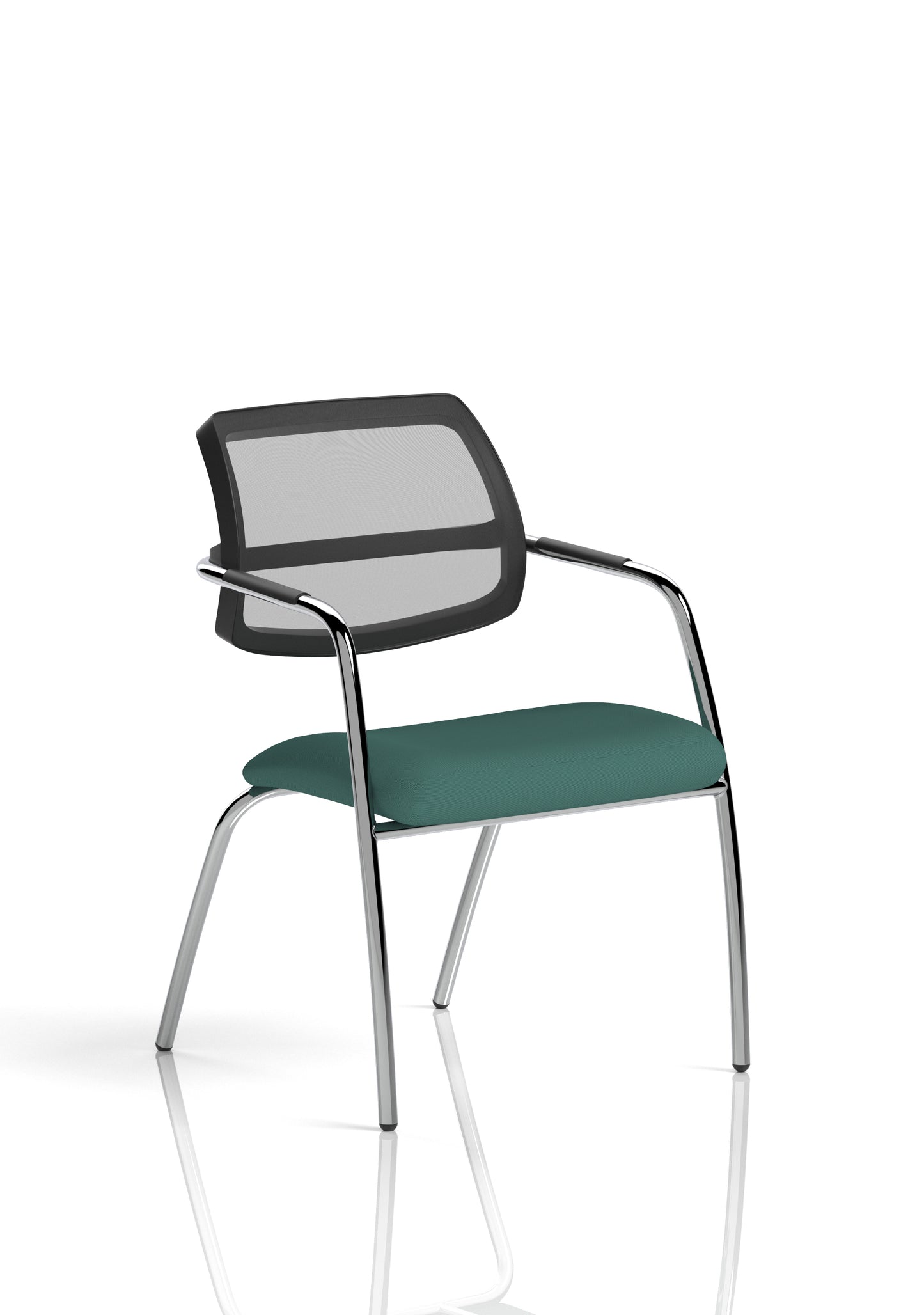 Swift Medium Back Visitor Chair (Straight Leg) - Available in over 20 Colours