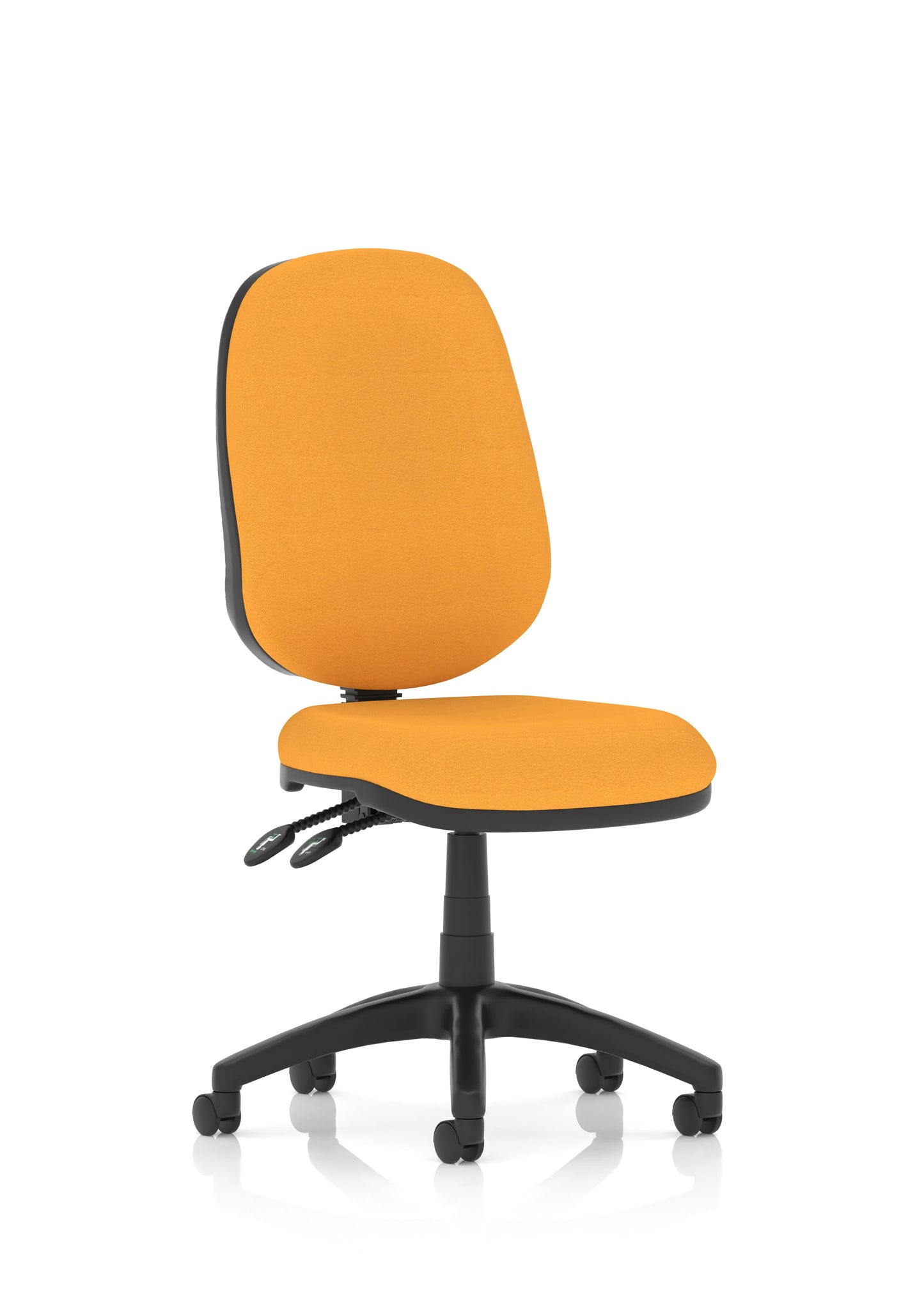 Luna II Lever Task Operator Chair - Optional Arm Choice - 11 Colour Choice