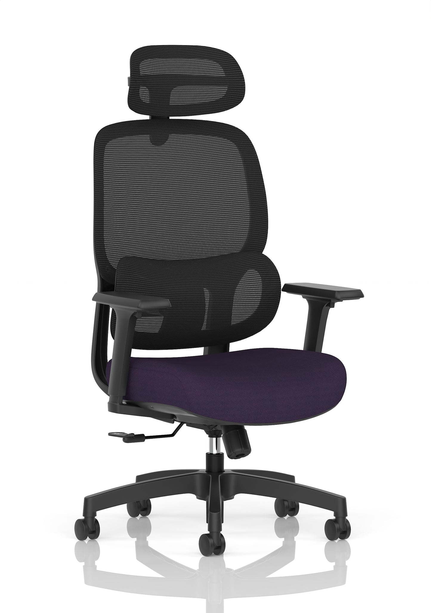 Rowan High Back Mesh Back Chair - Available in 20 Colour Choices