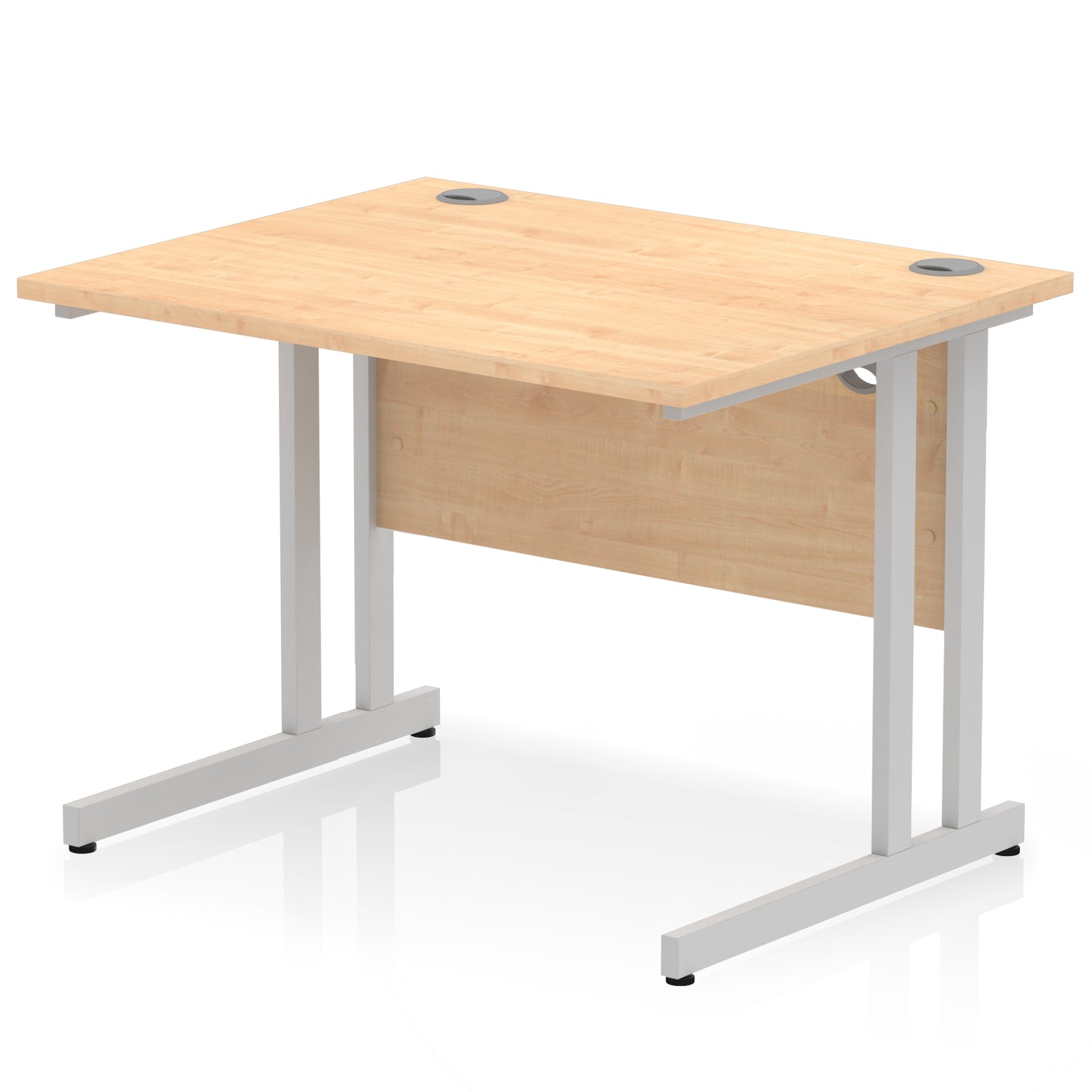 Impulse Straight Desk Cantilever Leg - 1000mm - Multiple Colour Options
