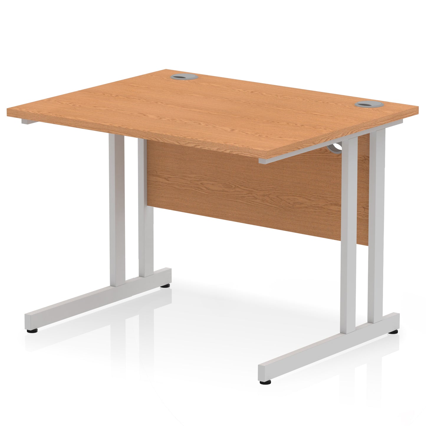Impulse Straight Desk Cantilever Leg - 1000mm - Multiple Colour Options