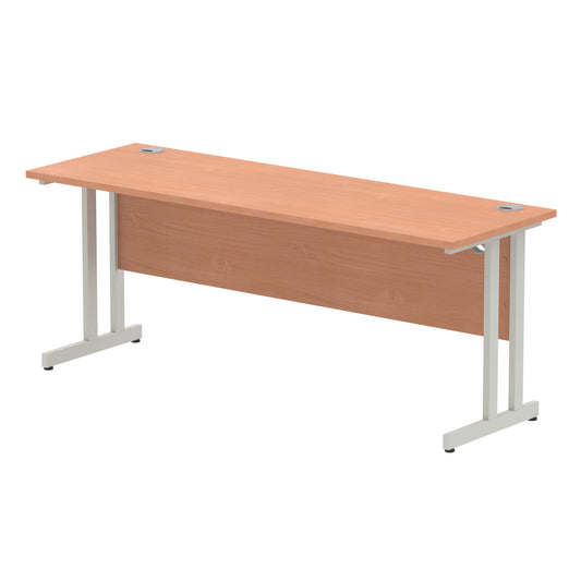Impulse Slimline Desk Cantilever Leg - 1800mm - Multiple Colour Options