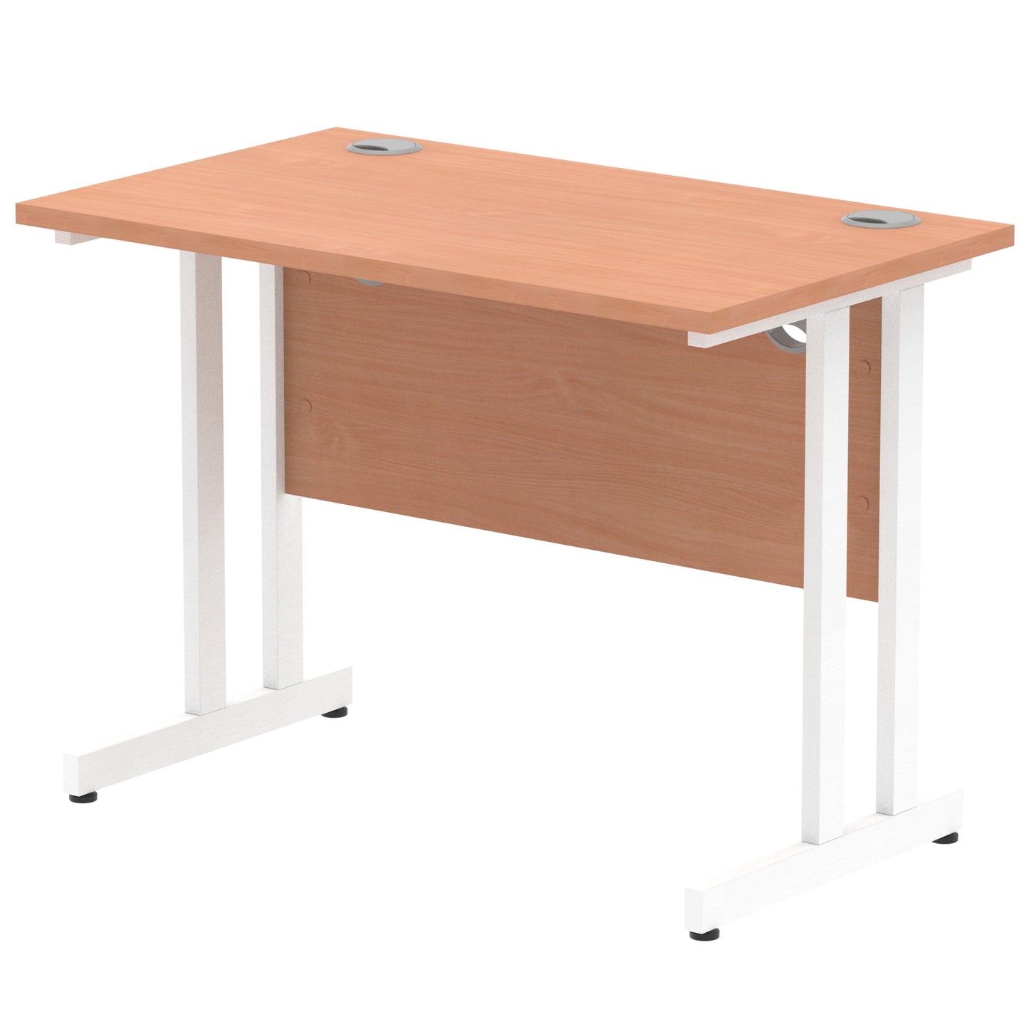Impulse Slimline Desk Cantilever Leg - 1000mm - Multiple Colour Options