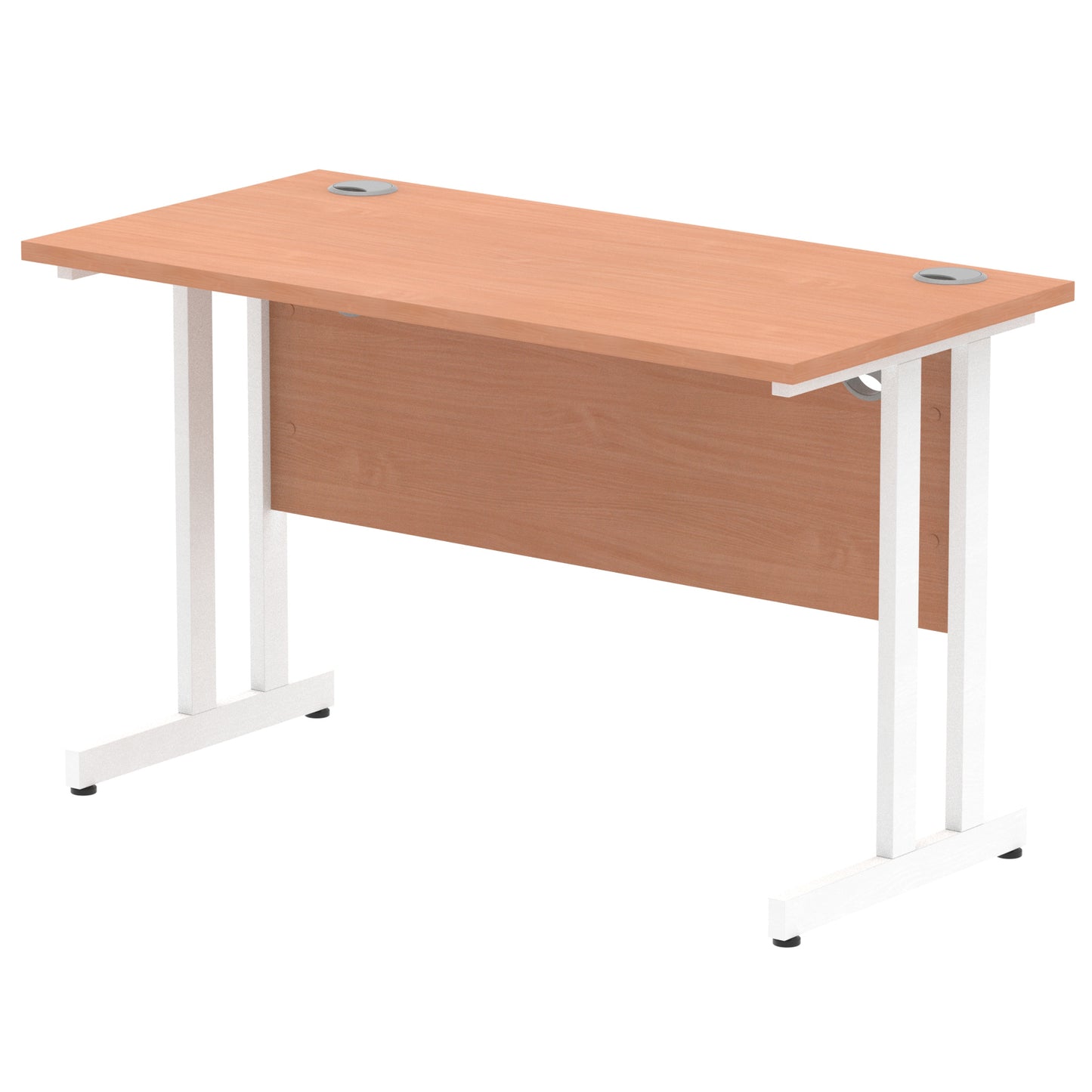 Impulse Slimline Desk Cantilever Leg - 1200mm - Multiple Colour Options