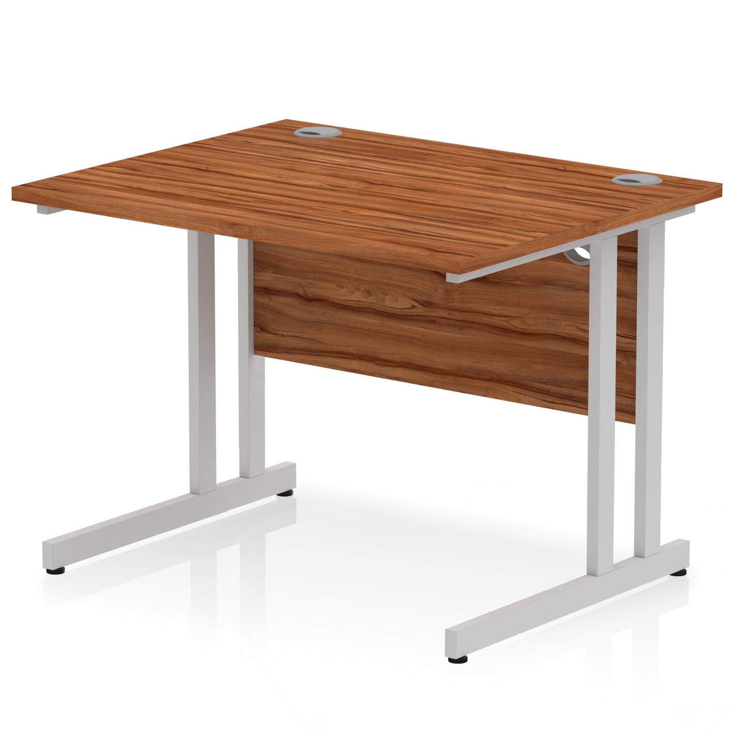 Impulse Straight Desk Cantilever Leg - 1000mm - Multiple Colour Options