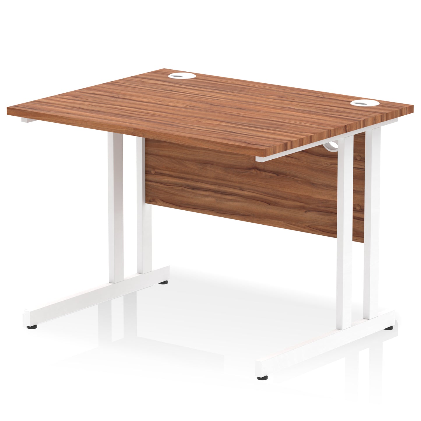 Impulse Straight Desk Cantilever Leg - 1000mm - Multiple Colour Options