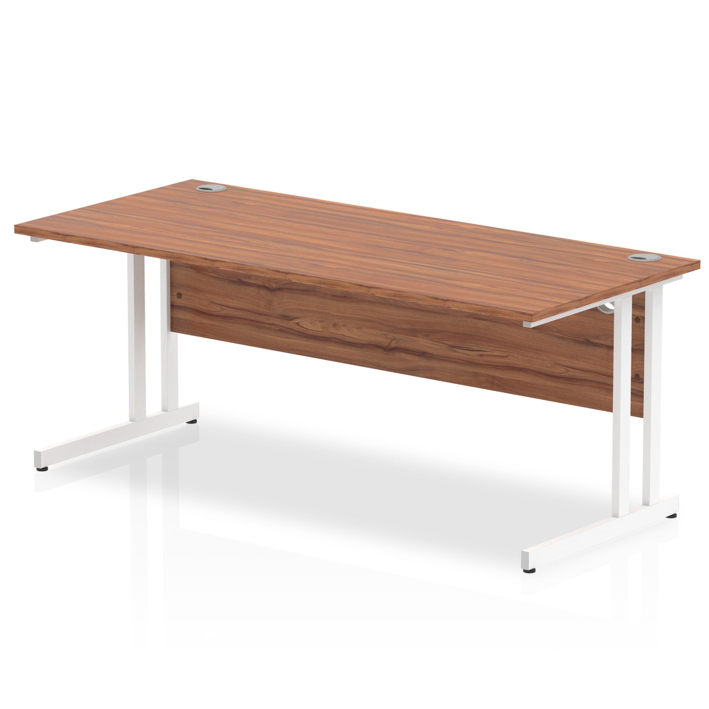Impulse Straight Desk Cantilever Leg - 1800mm - Multiple Colour Options