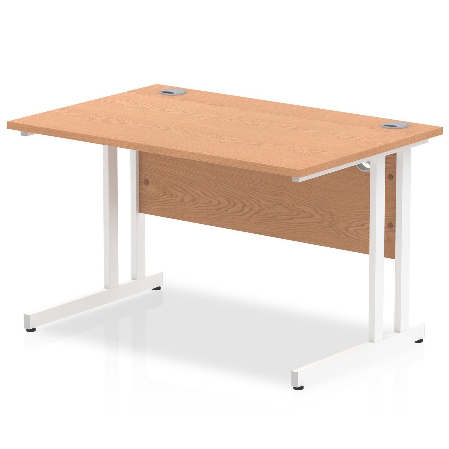 Impulse Straight Desk Cantilever Leg - 1200mm - Multiple Colour Options