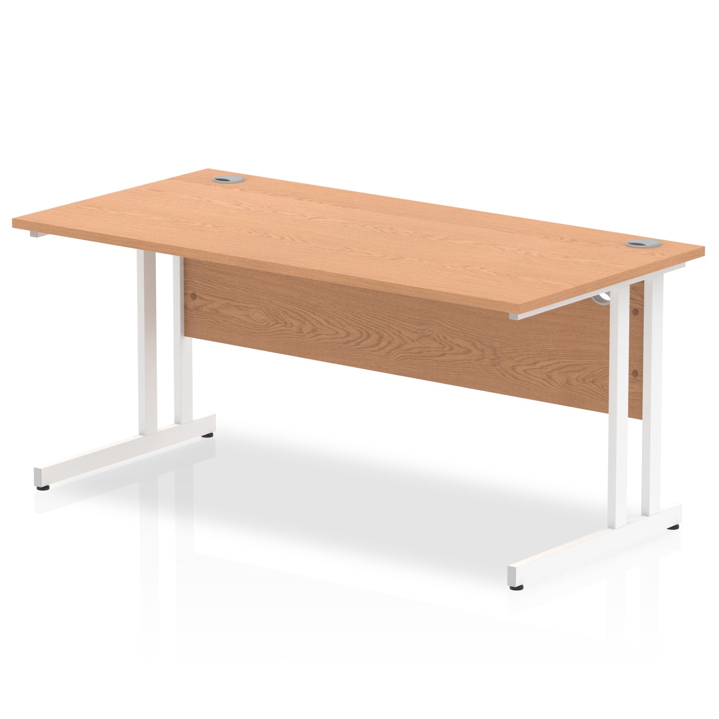 Impulse Straight Desk Cantilever Leg - 1600mm - Multiple Colour Options