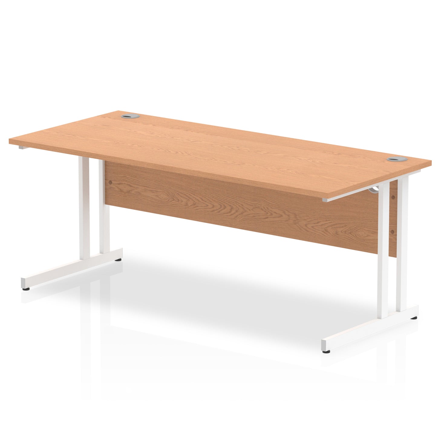 Impulse Straight Desk Cantilever Leg - 1800mm - Multiple Colour Options