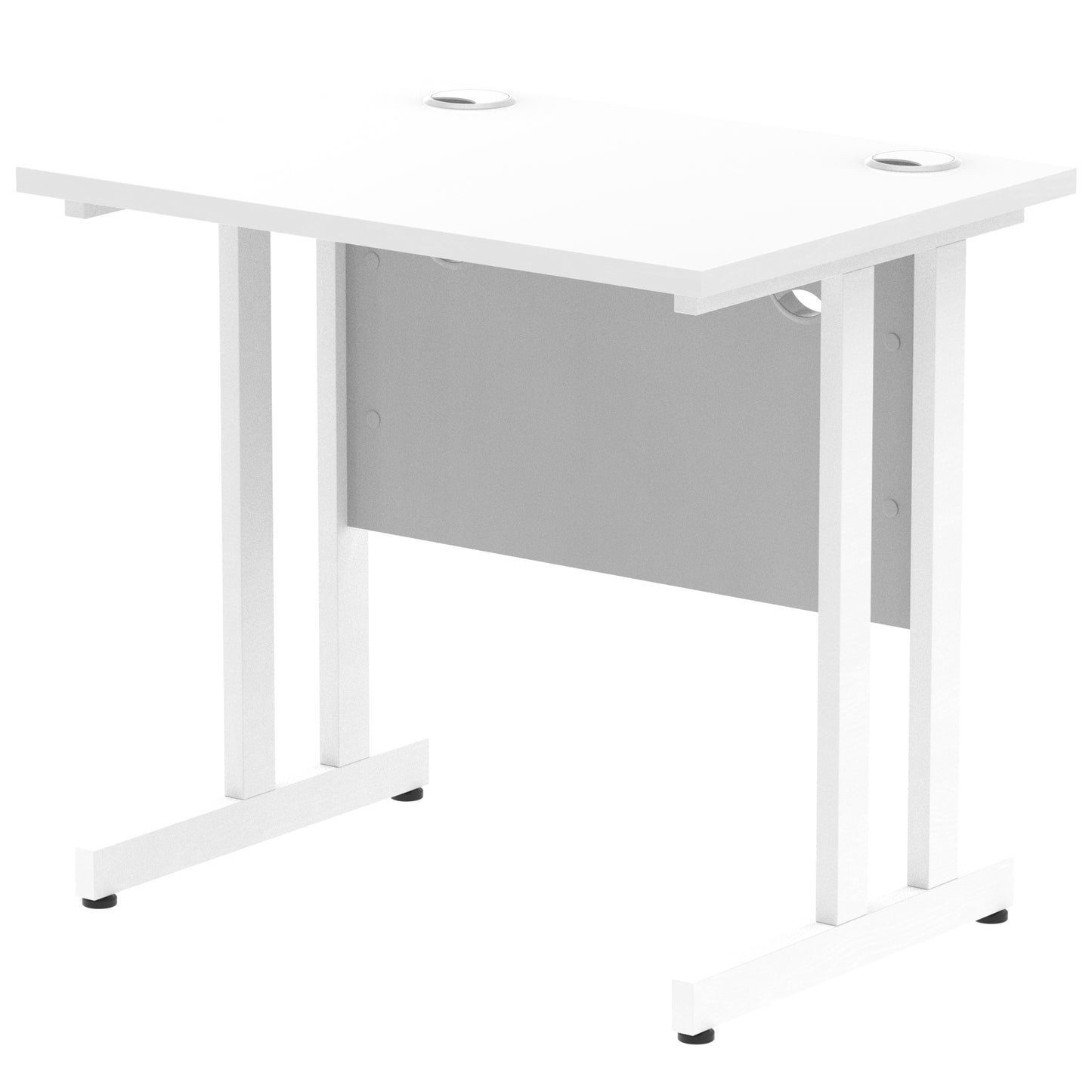 Impulse 800mm Slimline Desk Cantilever Leg - 800mm - Multiple Colour Options