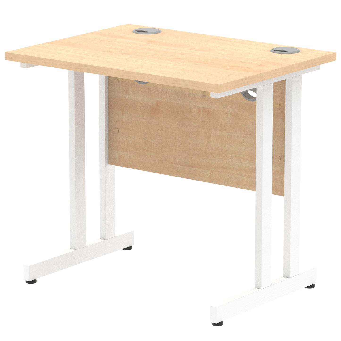 Impulse 800mm Slimline Desk Cantilever Leg - 800mm - Multiple Colour Options