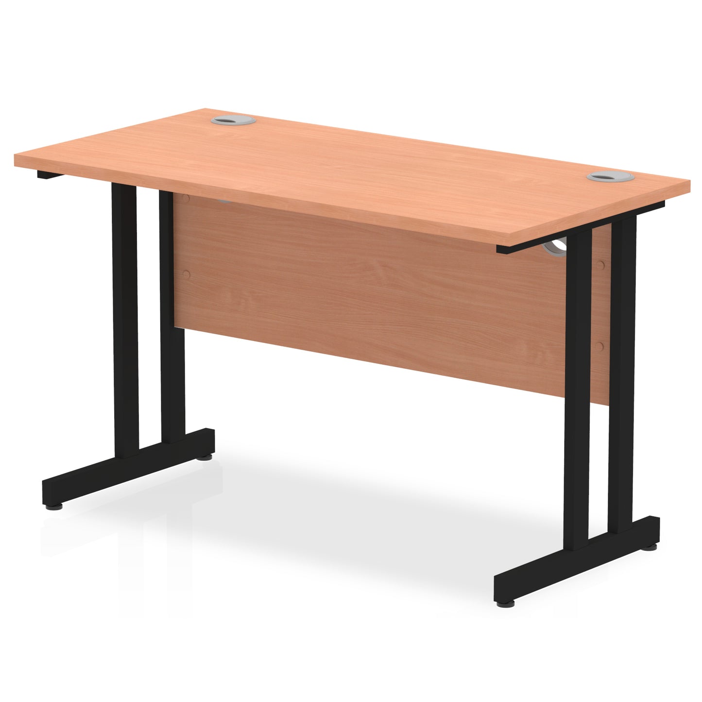 Impulse Slimline Desk Cantilever Leg - 1200mm - Multiple Colour Options
