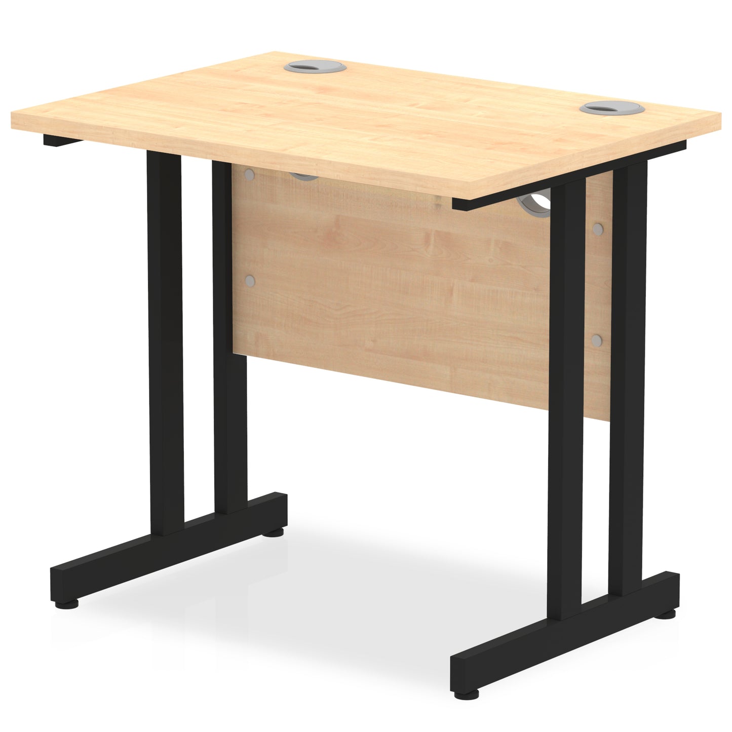 Impulse 800mm Slimline Desk Cantilever Leg - 800mm - Multiple Colour Options
