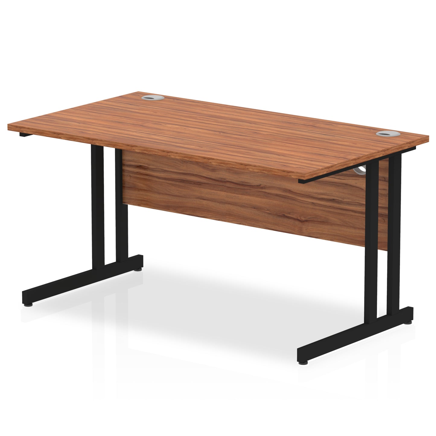 Impulse Straight Desk Cantilever Leg - 1400mm - Multiple Colour Options