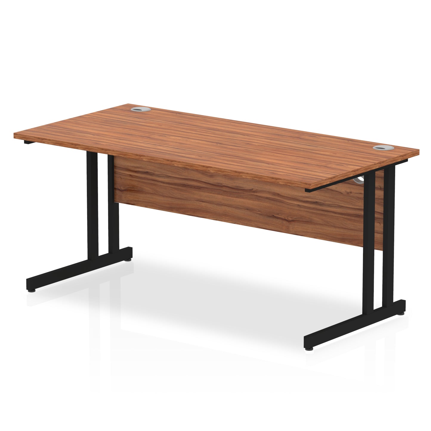 Impulse Straight Desk Cantilever Leg - 1600mm - Multiple Colour Options