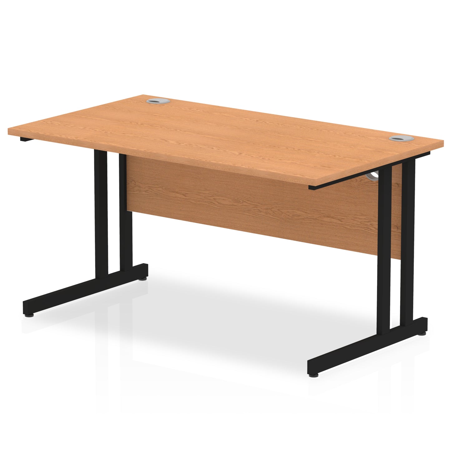 Impulse Straight Desk Cantilever Leg - 1400mm - Multiple Colour Options
