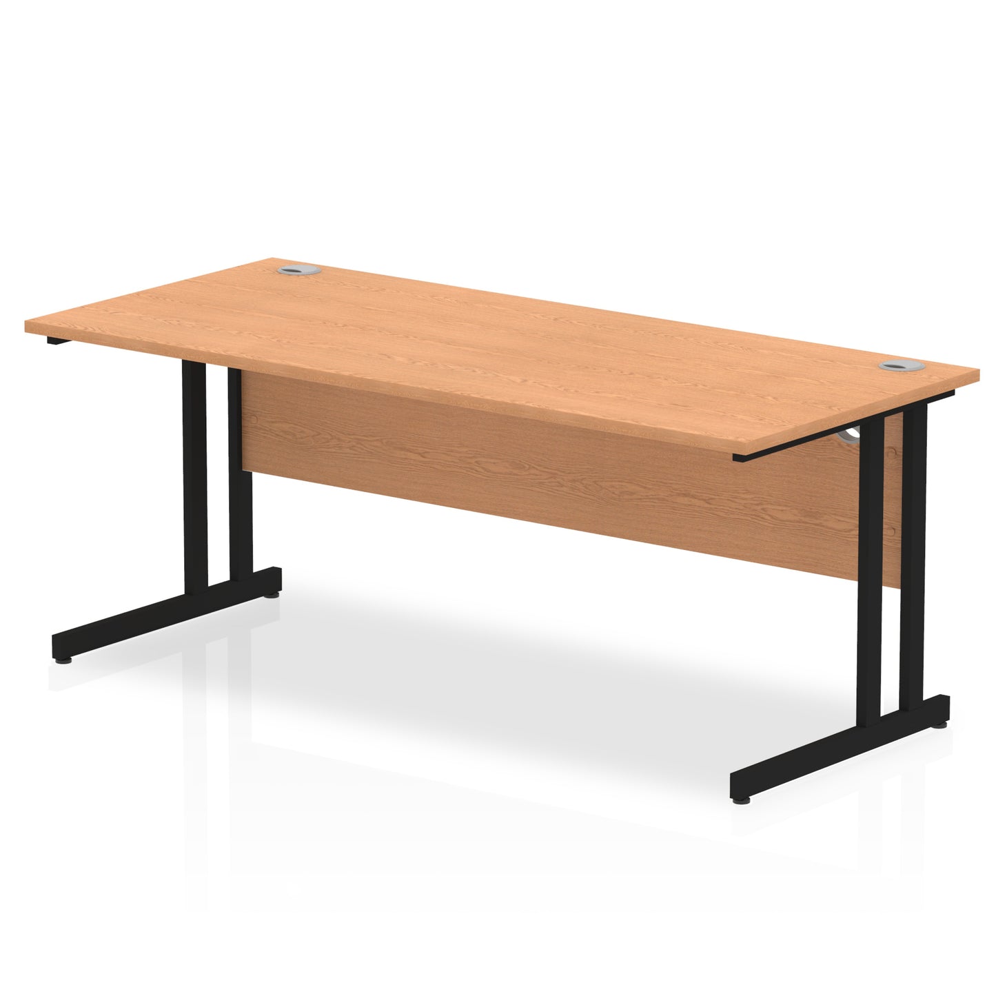 Impulse Straight Desk Cantilever Leg - 1800mm - Multiple Colour Options