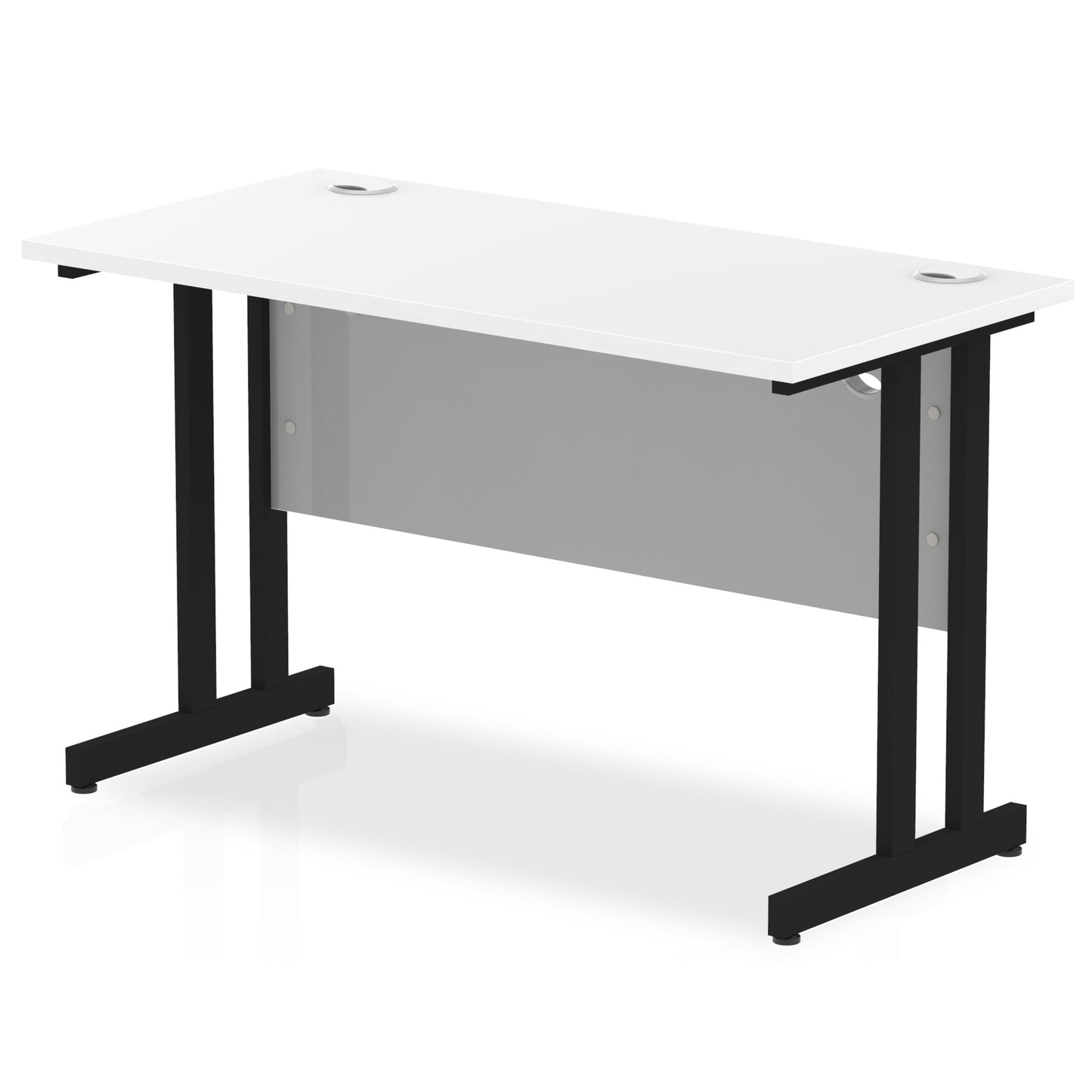 Impulse Slimline Desk Cantilever Leg - 1200mm - Multiple Colour Options