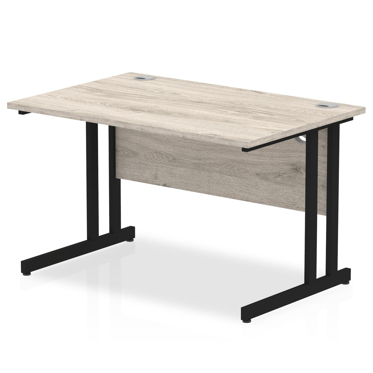 Impulse Straight Desk Cantilever Leg - 1200mm - Multiple Colour Options