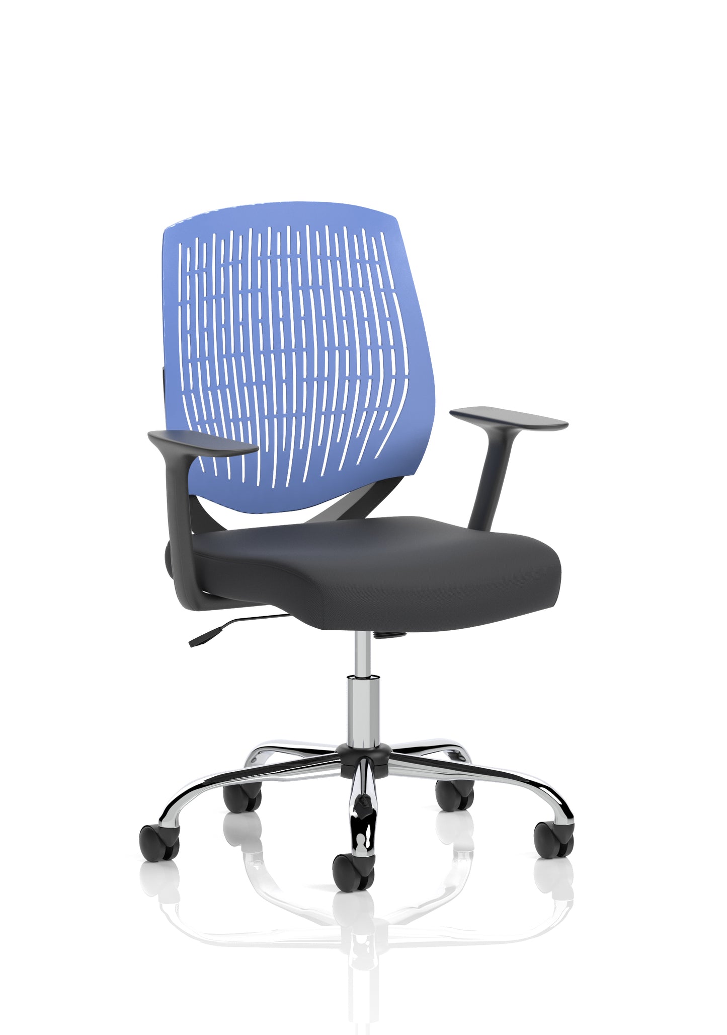 Dura Medium Back Task Operator Office Chair with Fixed Arms - Multiple Colour Options Available